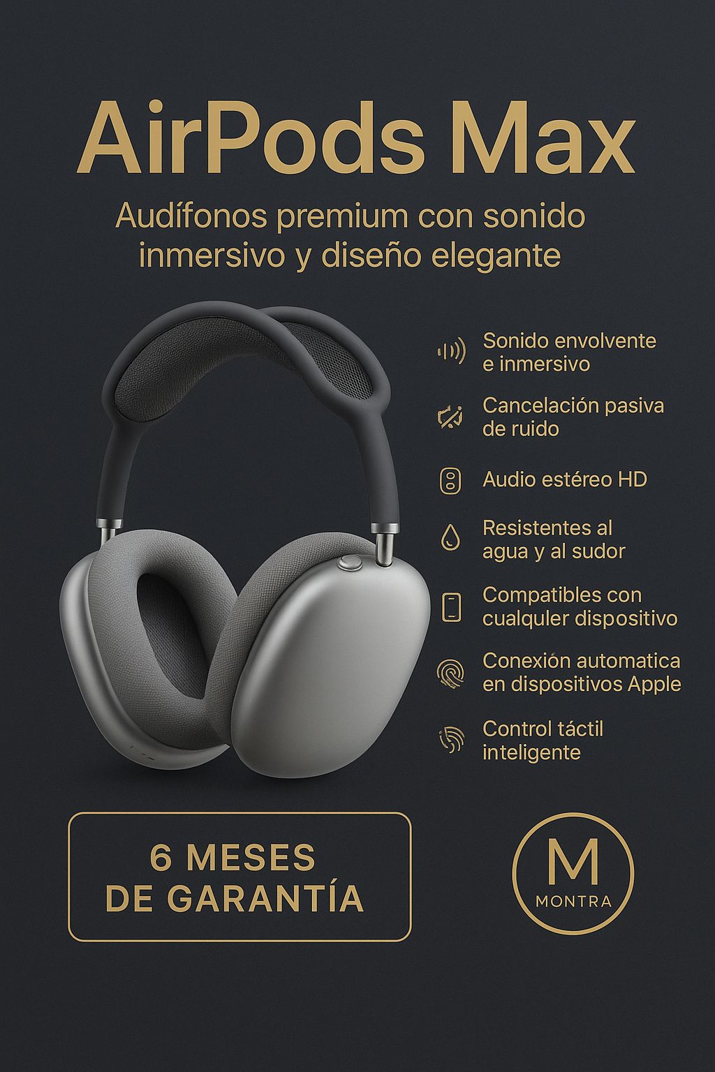 Airpods MAX Nueva versión mejorada 🎧 ENVIO GRATIS!!