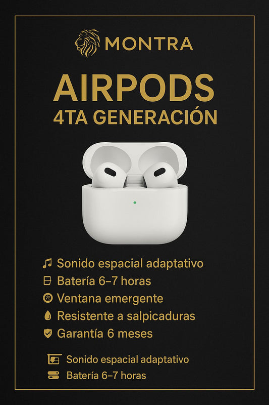 🎧 NUEVOS AirPods 4ta Generación ENVIO GRATIS!!